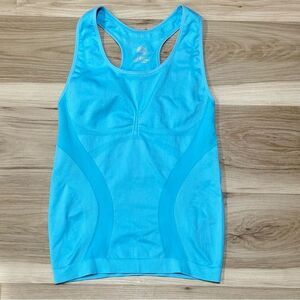 Golds Gym Blue Fitted Workout Athletic Tank Top Women’s Small/Medium